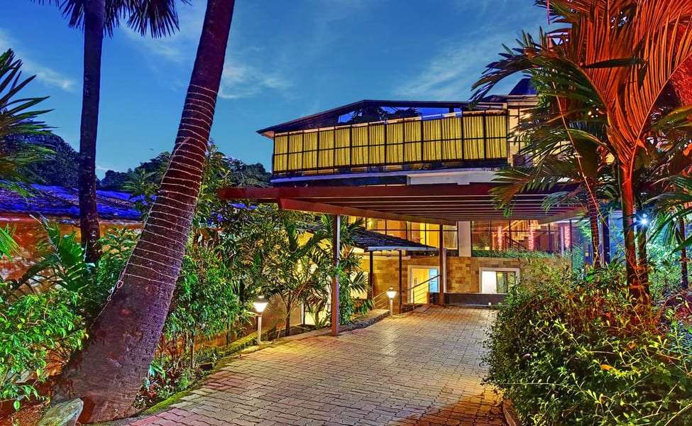 Exterior view of the resort