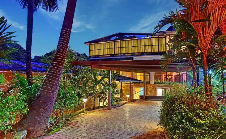 Exterior view of the resort