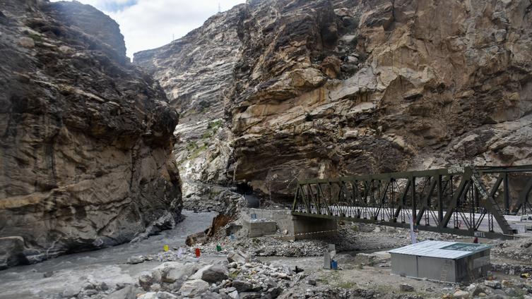 Khab Bridge Kinnaur
