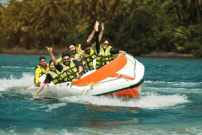 Speed Boat Ride in Pondicherry