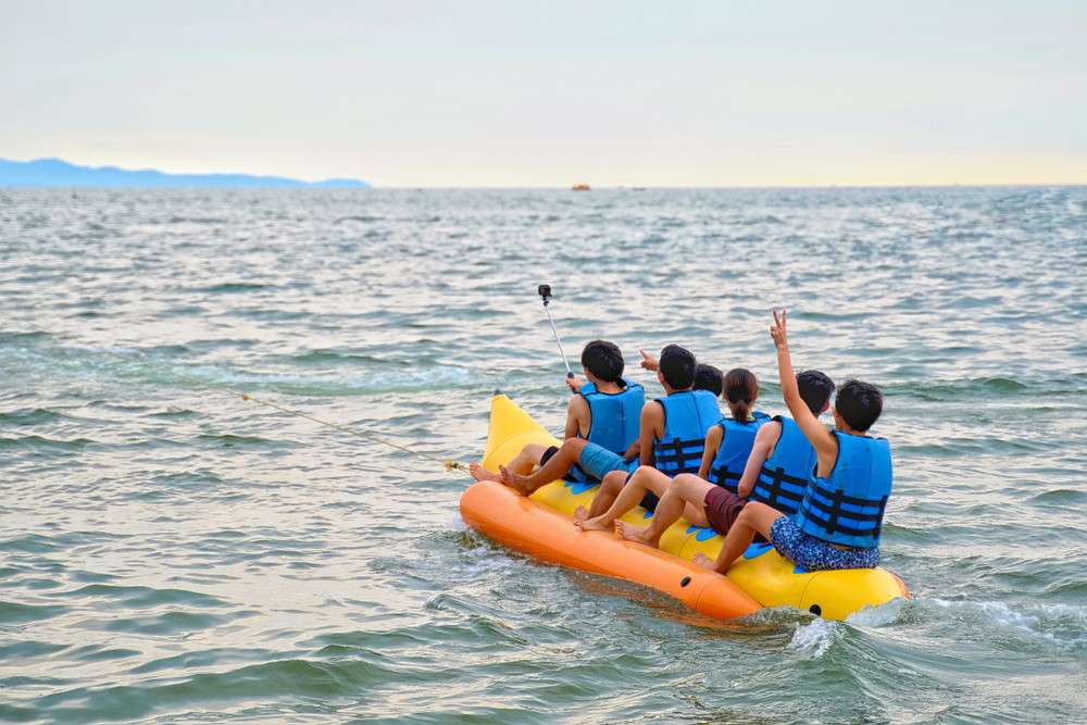 Water Sports at Mobor Beach in South Goa Image