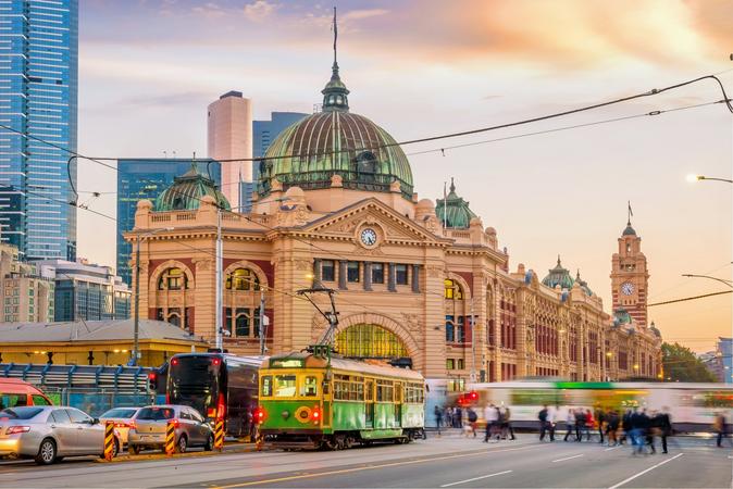 Flinders Street Railway Station