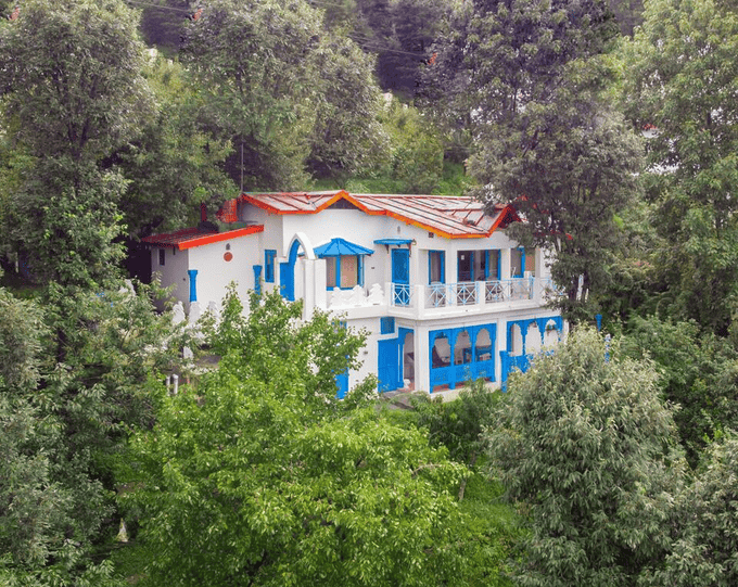 Outside view of the property