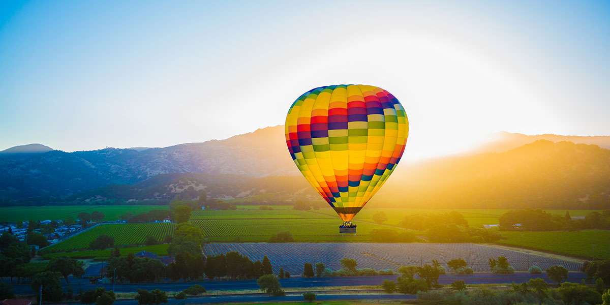 Napa Valley Hot Air Balloon Tour Image