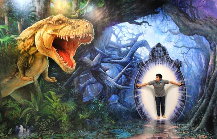 Go back in time to the era of dinosaurs