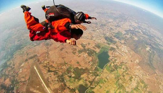 Skydiving In Hyderabad Image