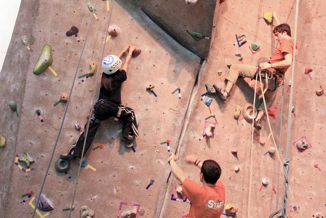 Indoor Rock Climbing