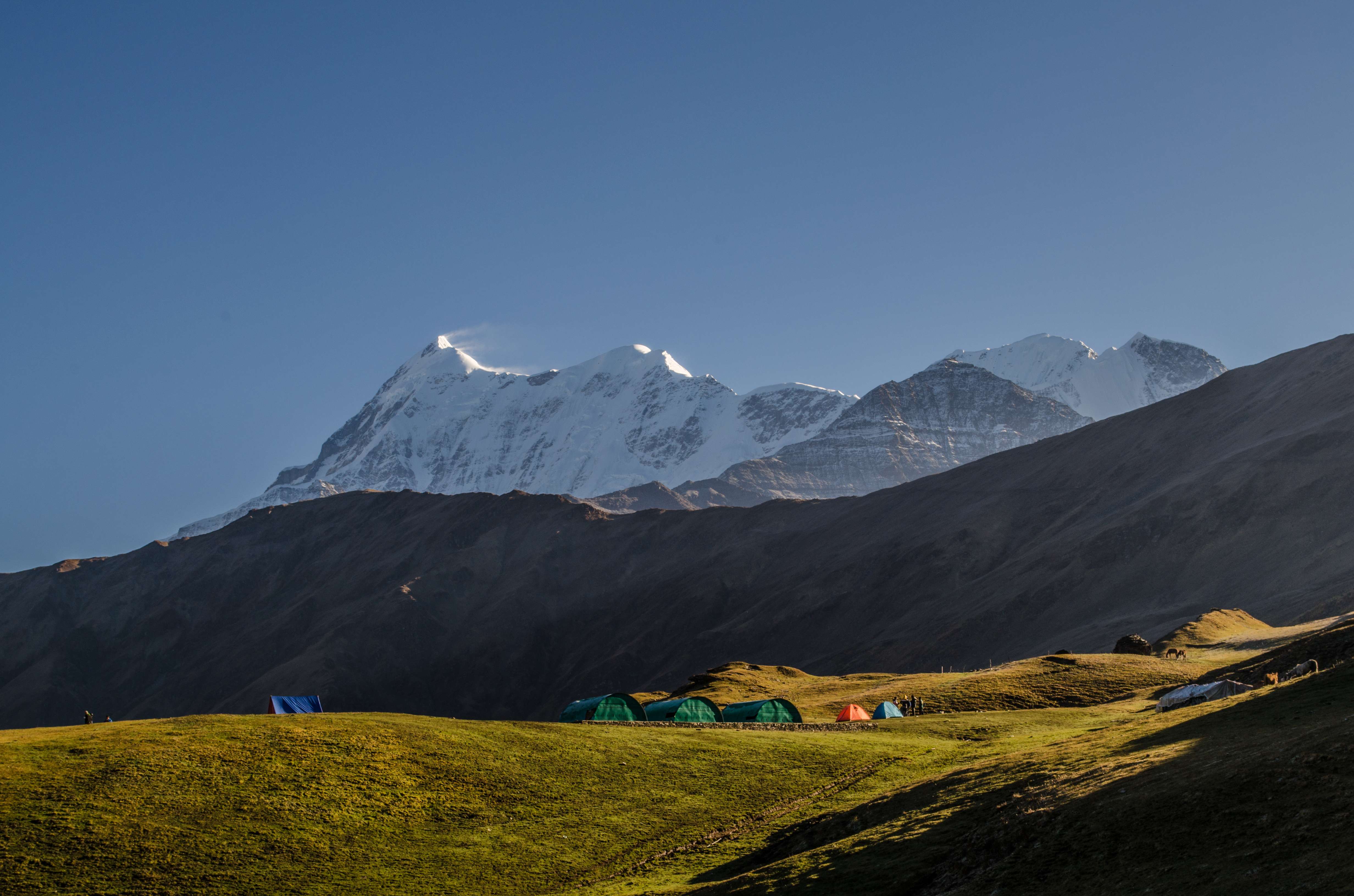  Picture-perfect backdrop of Mt. Trishul