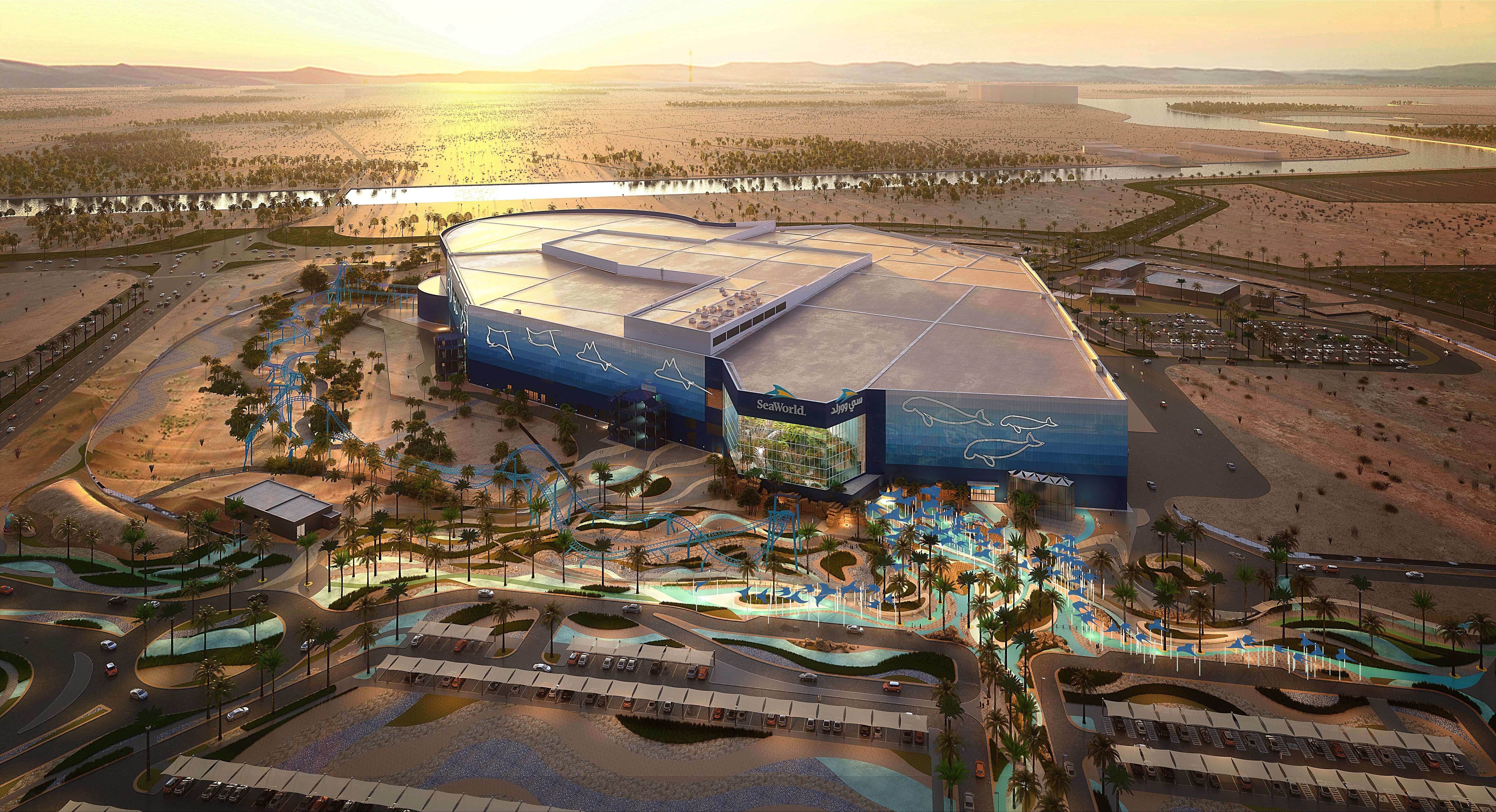 Visit SeaWorld Abu Dhabi spread over 183,000 square meters of area