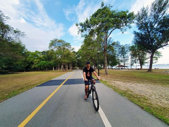 East Coast Park Cycling Image