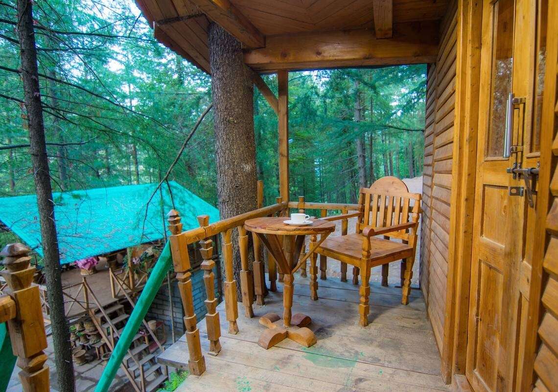 An Adventurous Tree House Near Shimla Image