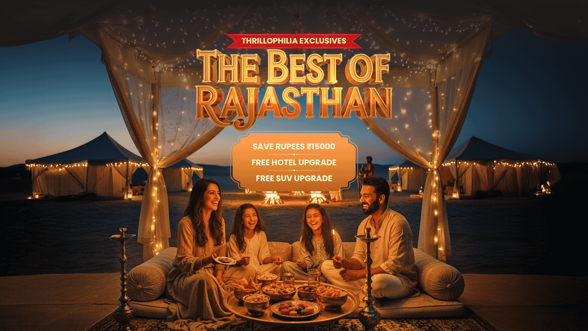 Luxury Rajasthan, Smart Price - Full Circuit