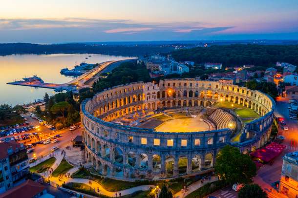 Explore Pula Arena a Roman amphitheater located in Pula, Croatia