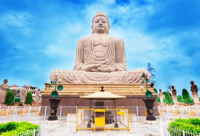 The Great Buddha at Bodhgaya
