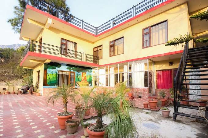 Entrance of the homestay