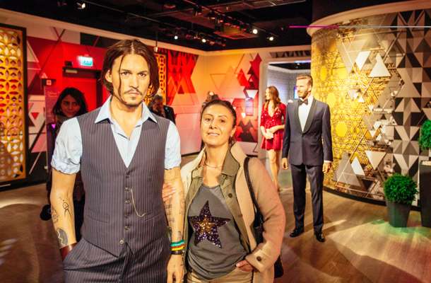 Visit the world famous wax museum- Madame Tussauds
