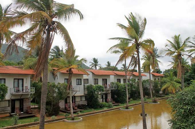 Exterior view of the resort
