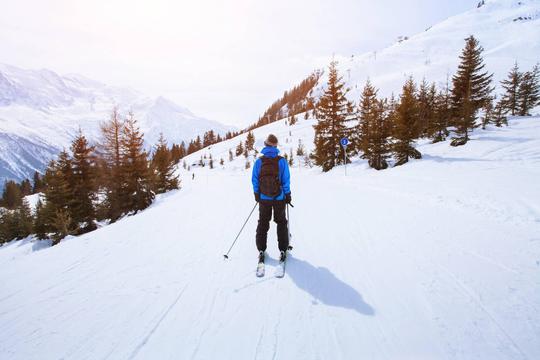 Skiing In Manali at Solang Valley Image