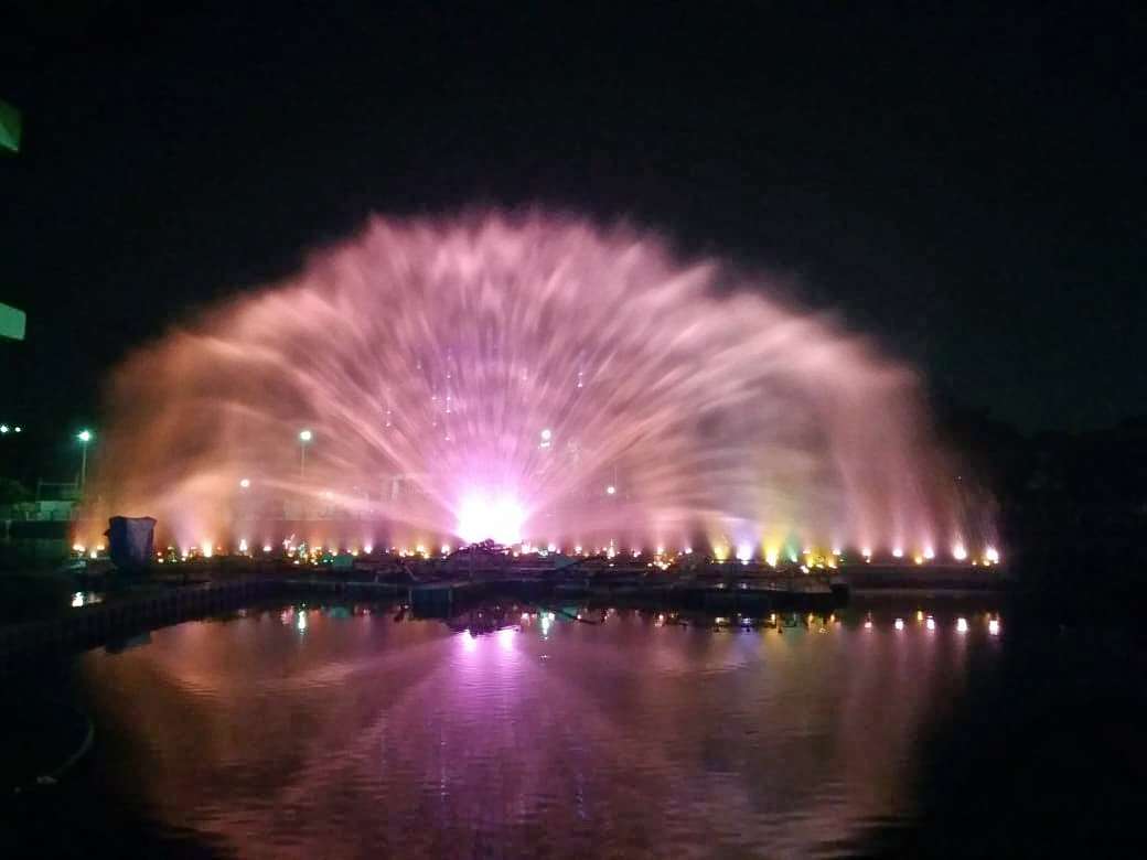 Laser Show At Mangal Talab, Patna  Image