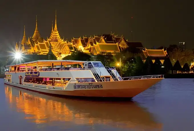 Get onboard for spectacular evening on the Chao Phraya Princess dinner cruise in Bangkok