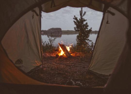 Mountain View Camping In Narkanda Image