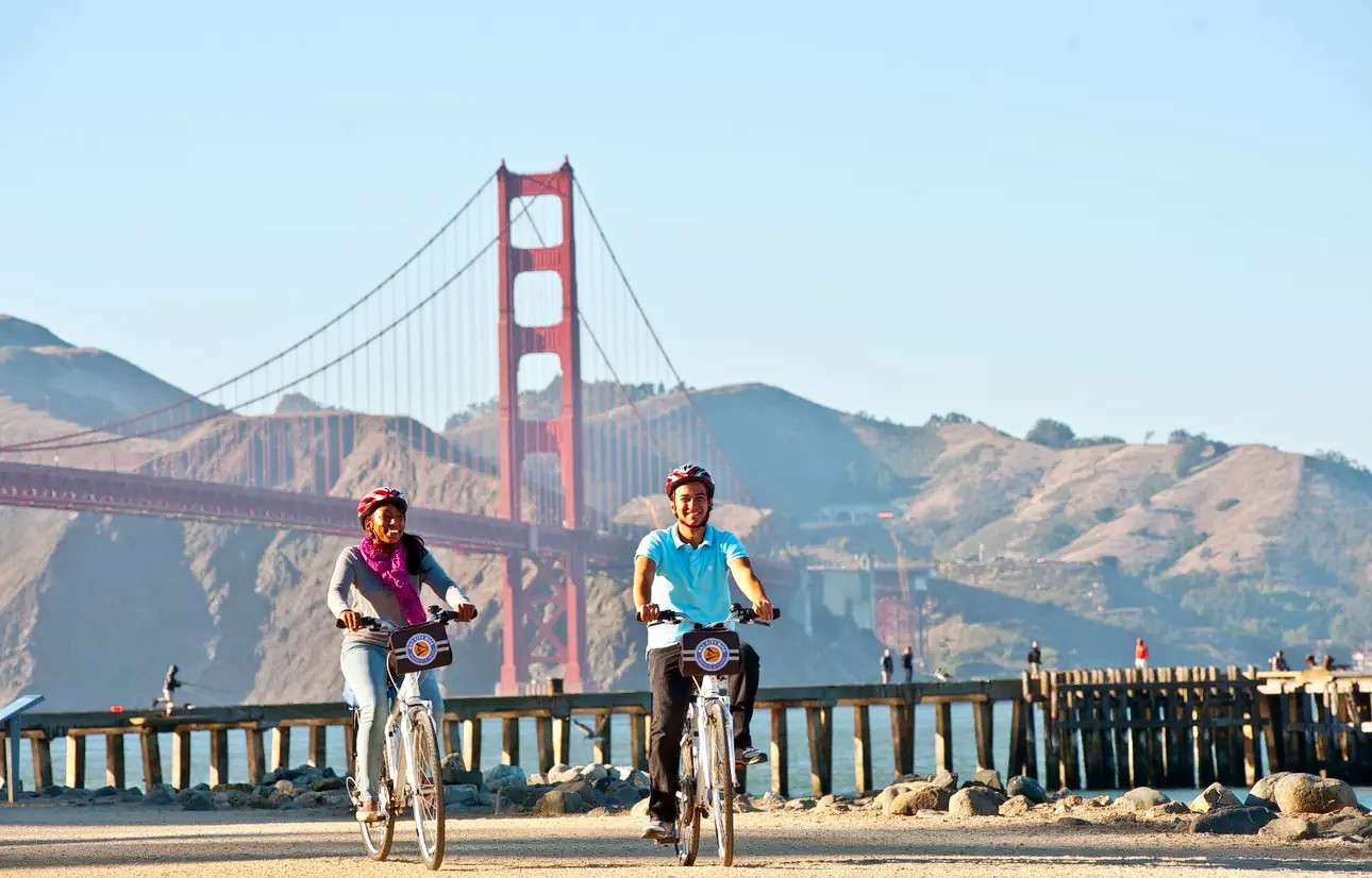 Explore San Francisco on two wheels with your loved ones