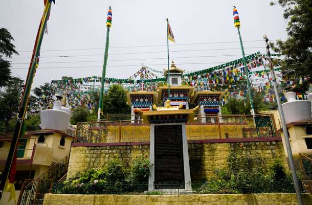 Explore the serene surroundings of Namgyal Monastery and its spiritual aura