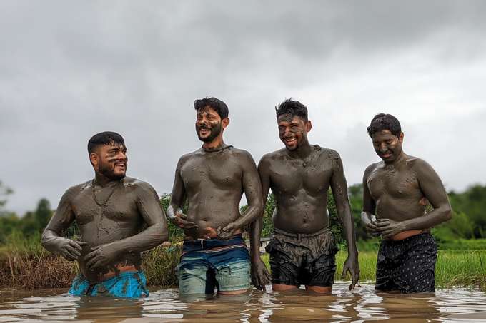 Go for the Mud Bathing Experience at Chorao Island, Goa