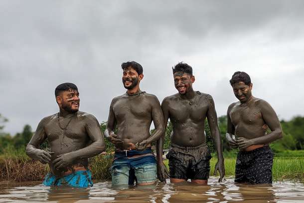 Go for the Mud Bathing Experience at Chorao Island, Goa