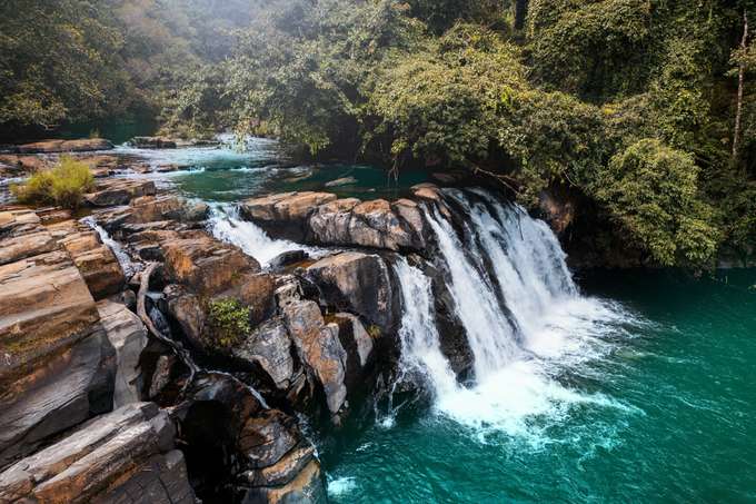 Gushing Abbey Falls, Coorg
