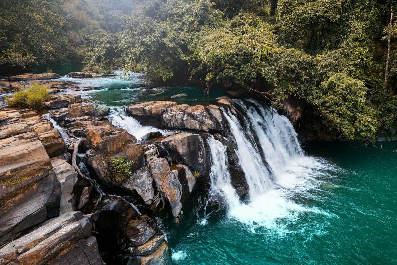 Gushing Abbey Falls, Coorg