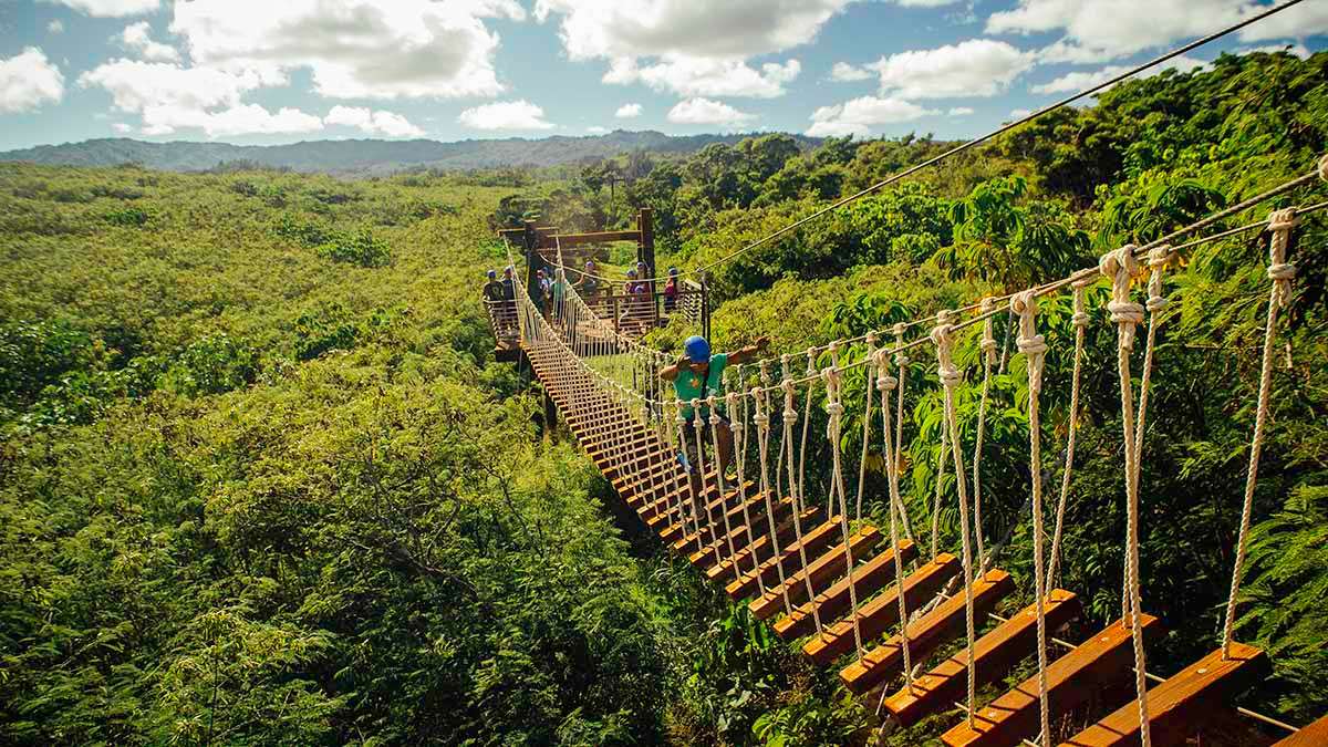 Kualoa Ranch Jurassic Valley Zipline Experience Tour Image