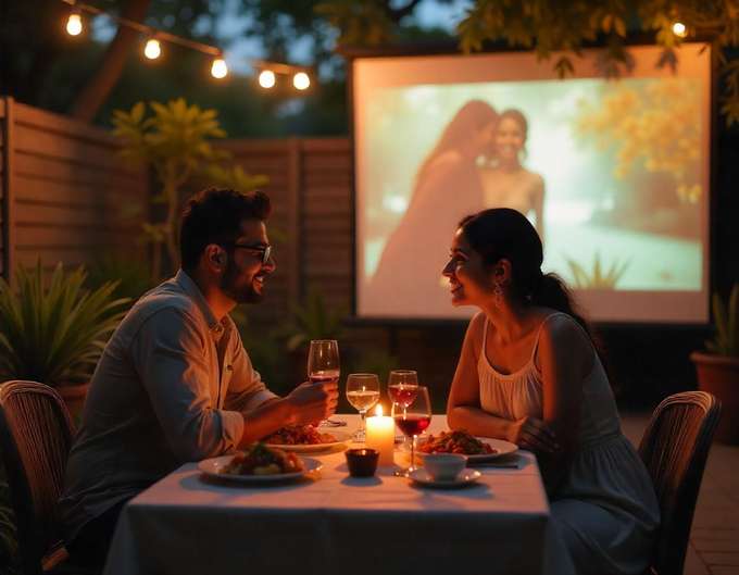 Romantic Dinner With Movie at Uday Nagar, Gurugram