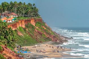 Varkala Cliff
