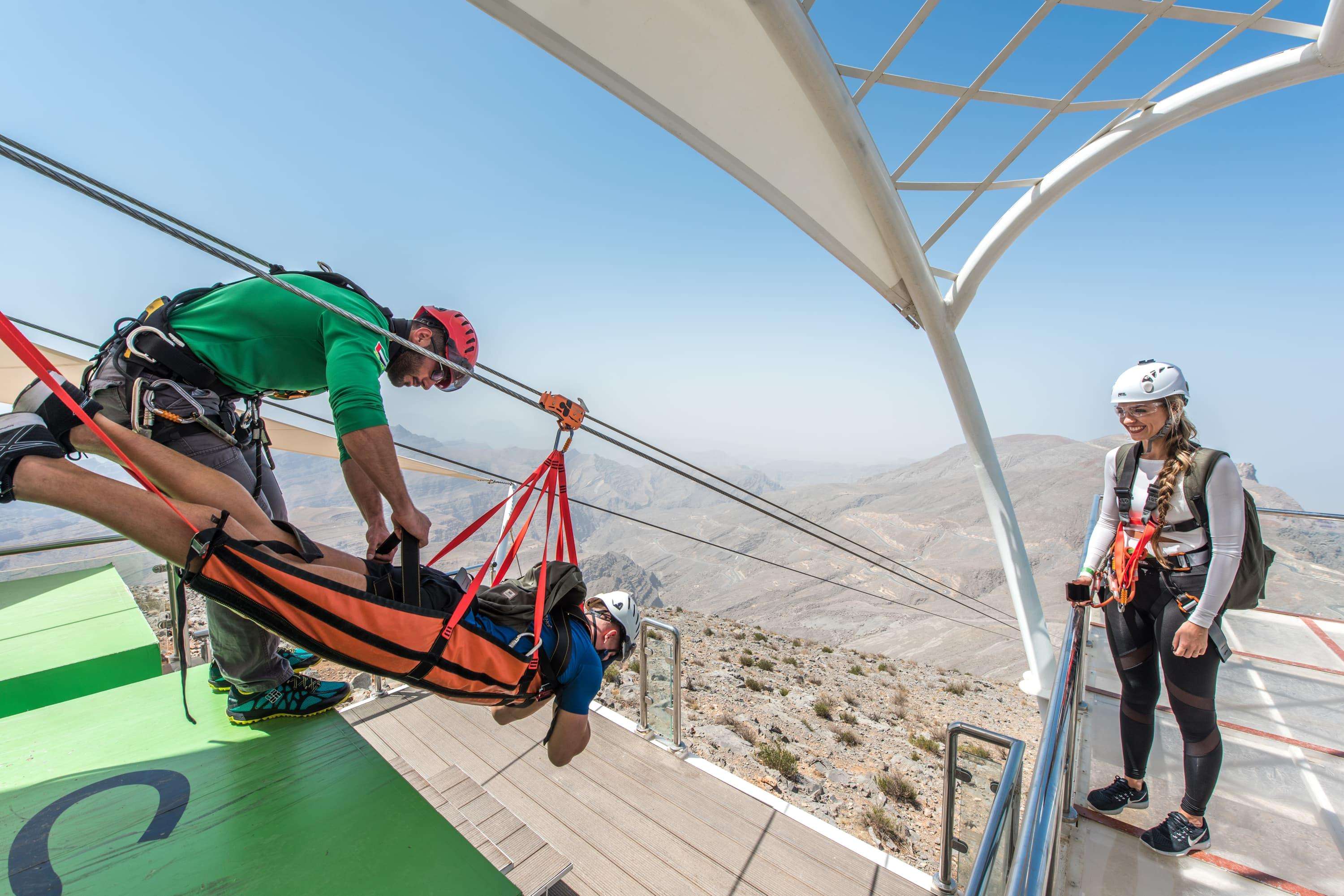 Gear up, stay safe, and fly with confidence at Jebel Jais Flight Zipline