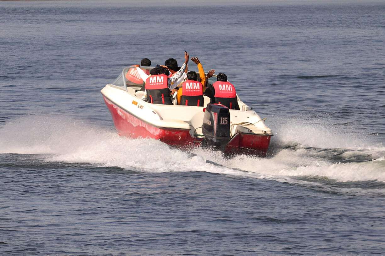 Speed Boat Ride in Andaman Image