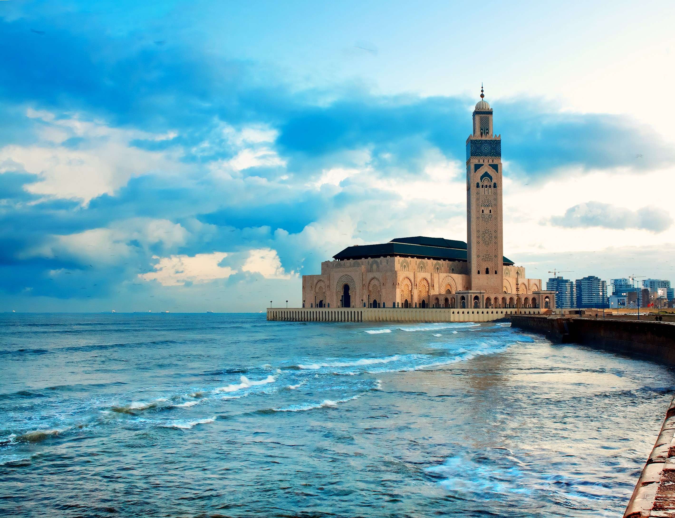 Marvel at the grandeur of Hassan II Mosque’s architecture