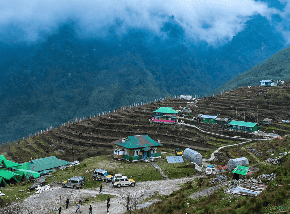  Admire the aerial views of Sillery Gaon Village
