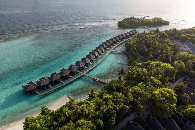 Aerial view of Sheraton Full Moon Resort and Spa
