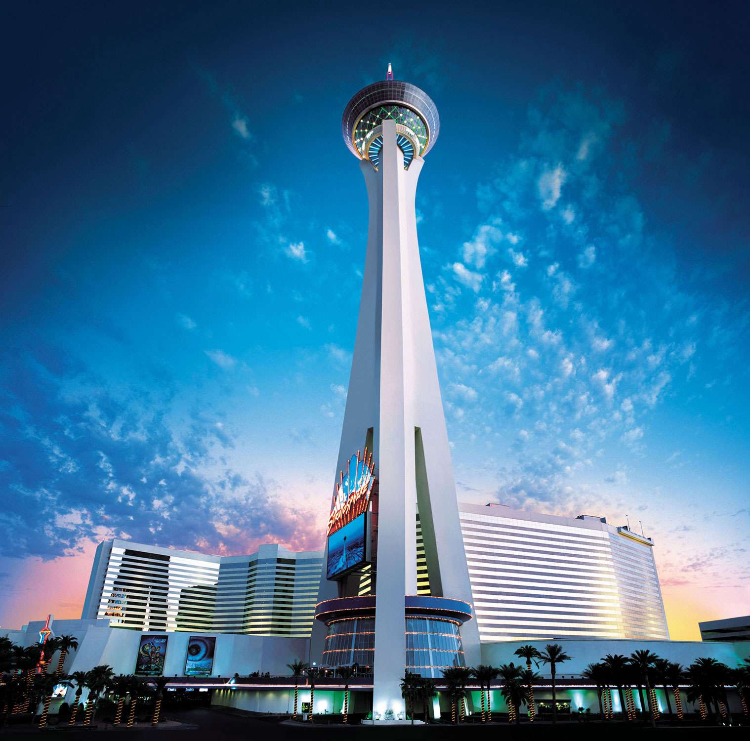 Visit the magnificent Strat Tower in Las Vegas