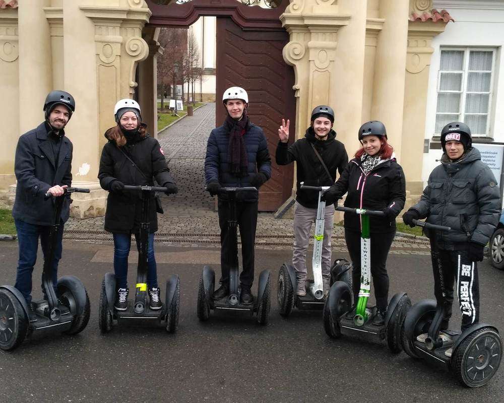 Ride through the city's renowned attractions on your Segway
