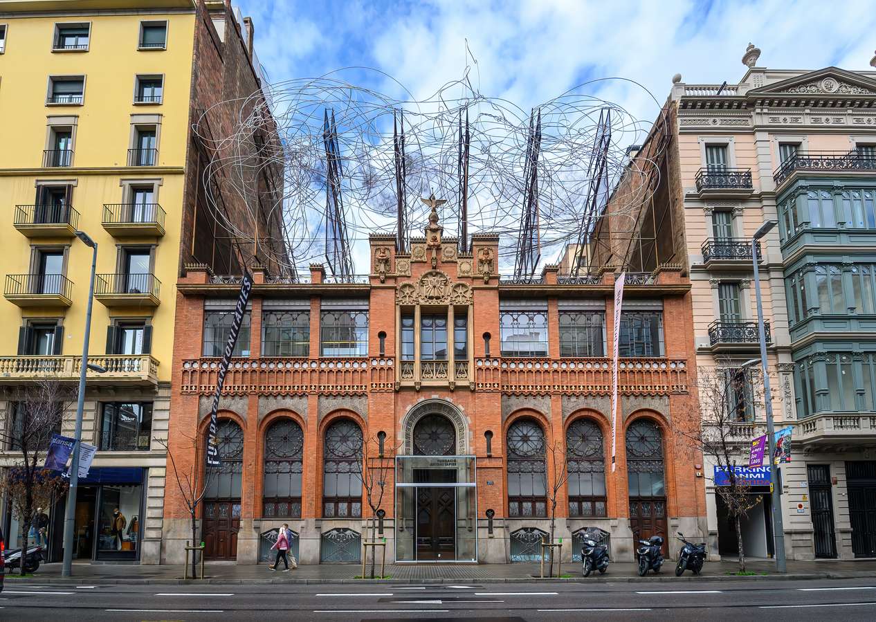 Welcome to the Fundacio Antoni Tapies in Barcelona