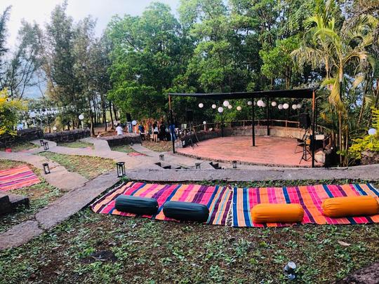 Hilltop Lake View Camping Image