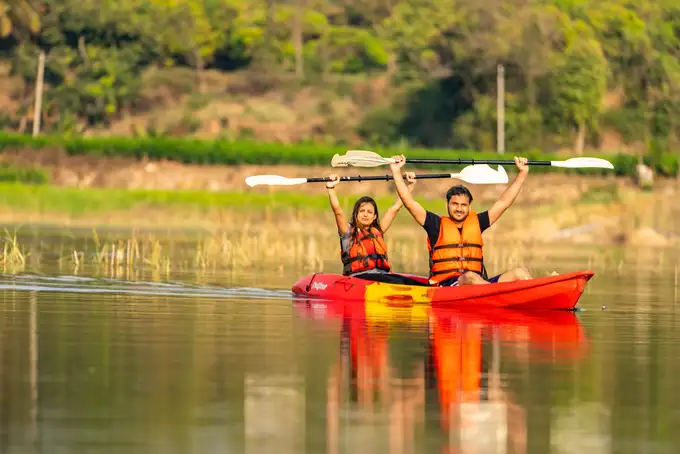 Navigate tranquil waters, experiencing pure bliss with every stroke