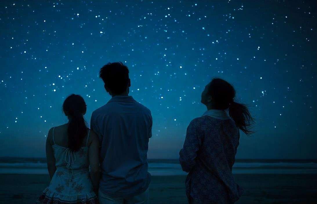 Stargazing at Neil Island Image