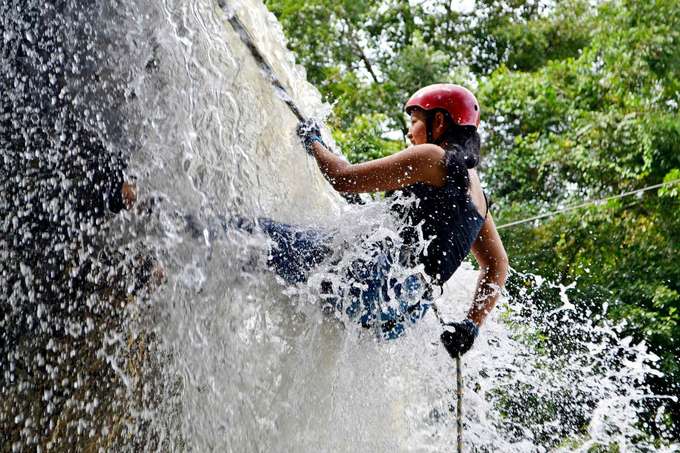 Waterfall Rappelling in Rishikesh