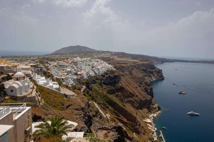 Santorini Volcano and Hot Springs Cruise Tour from Fira