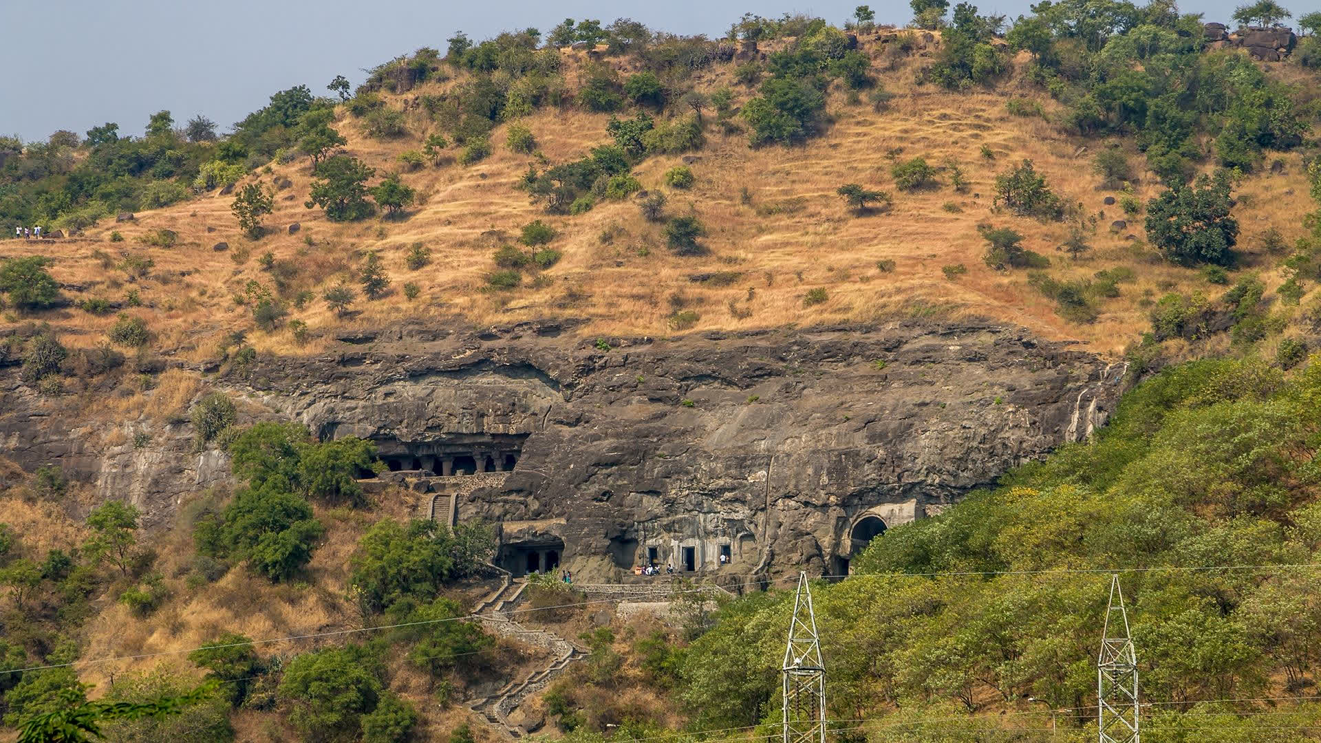 Marvel at the carved rock sculptures