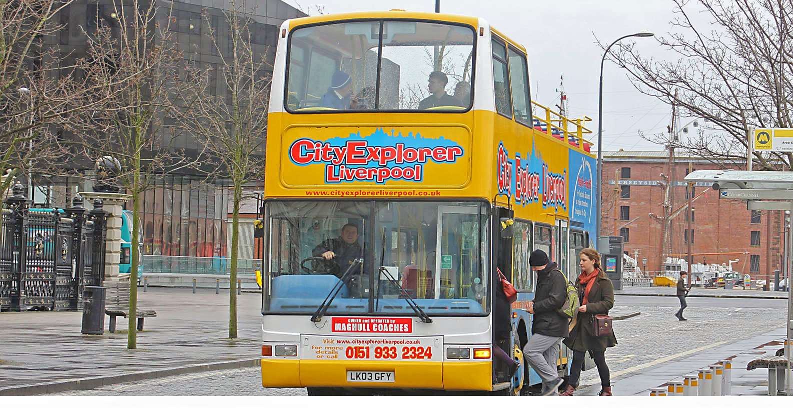 Liverpool Hop-On Hop-Off Bus Tour Image