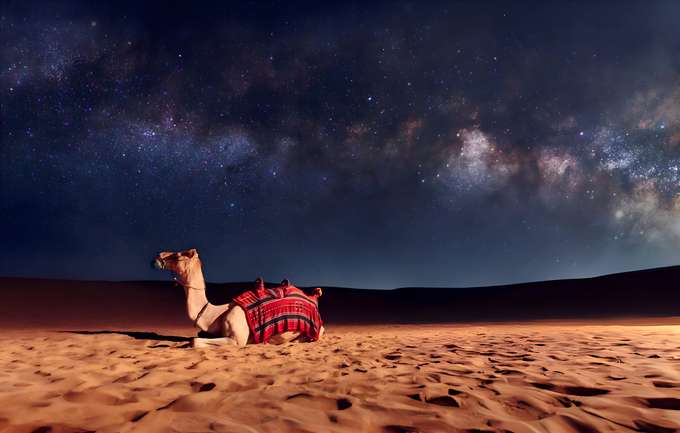 Capture breathtaking sunset views over endless dunes, a picture-perfect moment.